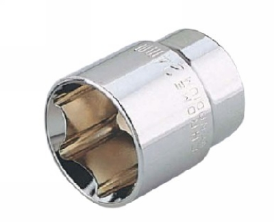 3/8"英制外六方套筒