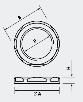 锁紧螺母
GEGENMUTTERN MIT ANSATZ