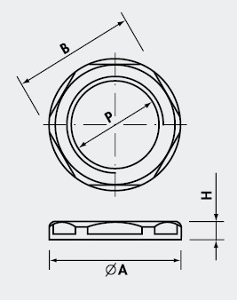 锁紧螺母
GEGENMUTTERN MIT ANSATZ