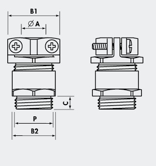 电缆接头
KABELVERSCHRAUBUNGEN